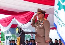 Pj Gubernur Sultra Pimpin Apel Kesiapan Bulan K3 2024