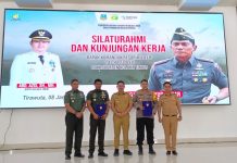 Kunker di Kabupaten Koltim, Danrem 143/HO Siap Bantu Sukseskan Pemilu