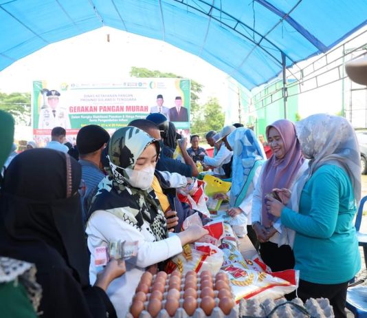 Pemprov Sultra Gelar Gerakan Pangan Murah
