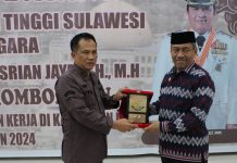 Kunker ke Bumi Sowite, Kajati Sultra Disambut Hangat Plt Bupati Muna