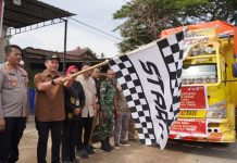 Bupati Koltim Lepas Pendistribusian Logistik Pemilu 2024 di Seluruh Kecamatan