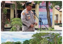 Sebanyak 50 Personel Polda Sultra Tiba di Polres Muna BKO Pengamanan TPS