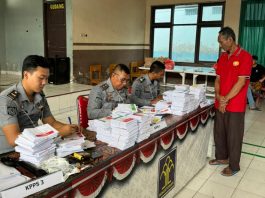 Warga Binaan Rutan Unaaha Antusias Gunakan Hak Pilihnya pada Pemilu 2024