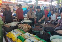 Bupati Butur Pantau Ketersediaan dan Harga Kebutuhan Pokok di Pasar Sentral Mina-Minanga Kulisusu