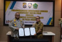 Biro SDM Polda Sultra dan Pemkab Konawe Teken MoU Assessment Center Polri