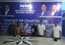 Ruksamin Mendaftar di Partai Demokrat Sebagai Bacagub Sultra