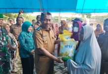 Jaga Stabilitas Harga Bahan Pokok, Plt. Bupati Muna Buka Gerakan Pangan Murah