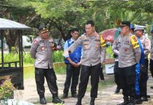 Kapolresta Kendari Mengecek di Sejumlah Tempat Wisata