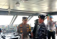 Wakapolda Sultra Cek Arus Balik di Pelabuhan Nusantara Kendari