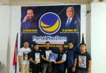 Usai Mendaftar di Tiga Partai, Kini Gemoynya Kendari Ambil Formulir Calon Wali Kota di NasDem