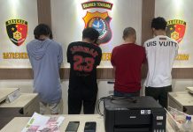 Buser77 Kendari Tangkap 4 Orang Pelaku Pengedar Uang Palsu