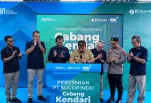 Pj Gubernur Sultra Resmikan Kantor Cabang PT Sucofindo Kendari