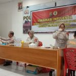 Tim Vaksinasi RS Bhayangkara Kendari Sasar 250 Personel Polres Konsel dan Bombana