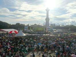 Peringatan Kenaikan Yesus Kristus di Tugu Religi Sultra, Dihadiri Puluhan Ribu Umat Kristiani