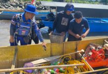 Penangkapan Ikan Diduga Gunakan Bahan Peledak, Polairud Polda Sultra Amankan Kapal Nelayan di Bombana