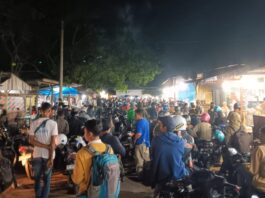 Pelabuhan Ferry Torobulu Mulai di Padati Pemudik Roda Dua Pada H-2 Idul Adha