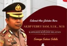 Sosok AKBP Febry Sam, Alumni SMAN 2 Raha yang Kini Jadi Kapolres Konsel
