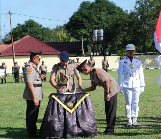 Kapolda Sultra Lantik 242 Bintara Remaja Polri di SPN Anggotoa