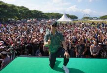 Ribuan Masyarakat Muna Hadiri Senam Sehat bersama ASR