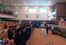 Sebanyak 35 Anggota DPRD Kota Kendari Resmi Dilantik
