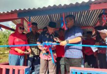 Pasangan Bachrun-Asrafil Resmikan Posko Pemenangan BAHTERA di Desa Bea