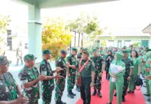 Pangdam XIV/Hasanuddin Lakukan Kunjungan Kerja di Kodim 1416/Muna