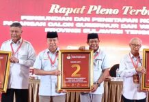 ASR-Hugua Dapat Nomor Urut 2 di Pilgub Sultra