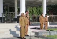 Pimpin Apel Gabungan, Pjs Bupati Muna Sampaikan Beberapa Poin Penting Bagi ASN