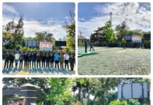 Kodim 1416/Muna Gelar Upacara Peringatan HUT TNI ke-79