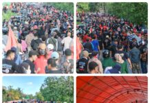 Tak Terbendung, Lautan Manusia Padati Kampanye Terbatas Pasangan BAHTERA di Kecamatan Watopute