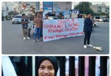 Peringatan Hari Pahlawan Nasional, PMPK Sultra Beri Dukungan Moril Kepada Ibu Supriyani