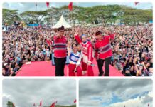 Berlangsung Meriah, Puluhan Ribu Masyarakat Begitu Antusias Hadir di Kampanye Akbar Pasangan BAHTERA