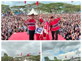 Berlangsung Meriah, Puluhan Ribu Masyarakat Begitu Antusias Hadir di Kampanye Akbar Pasangan BAHTERA