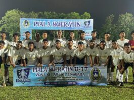 Satria Wakumoro FC Juara Piala Soeratin U-17, Wakili Sultra di Putaran Nasional