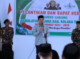 Bupati Abdul Azis Hadiri Pelantikan Pengurus Cabang NU KoltimÂ