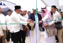 Pj Wali Kota Kendari Resmikan Pondok Pesantren Al Bredi