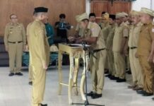 40 Pj Kepala Desa di Butur Resmi Dilantik
