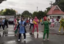 PKK Butur Canangkan Program Senam Jantung Sehat Bersama Setiap Jumat